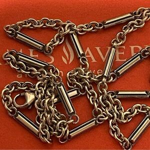 James Avery Silver Chain necklace with Intricate Links